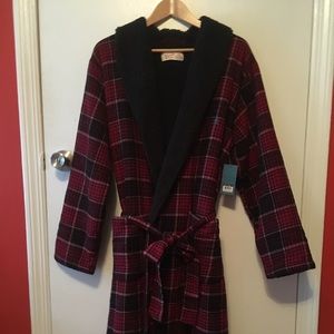 Original Penguin men’s fleece-lined robe, M